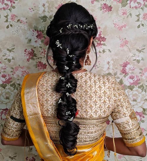 ινδικά χτενίσματα γάμου για κορίτσια