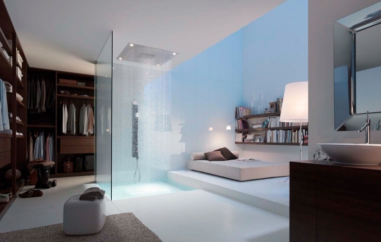 dusch-idéer-badrum-regndusch-sovrum-vit-design-modernt-omklädningsrum