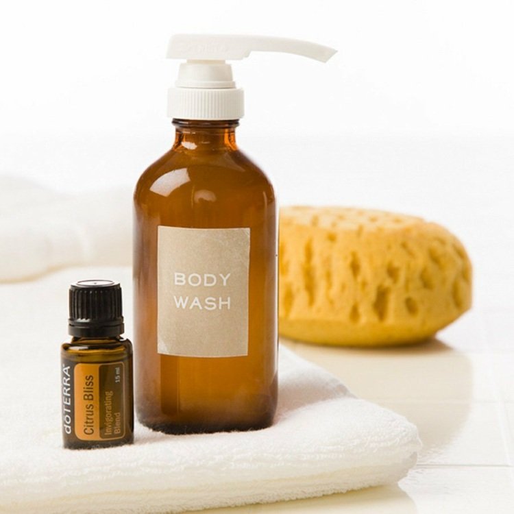 aromas doftnoter gör din egen duschgel badsvamp