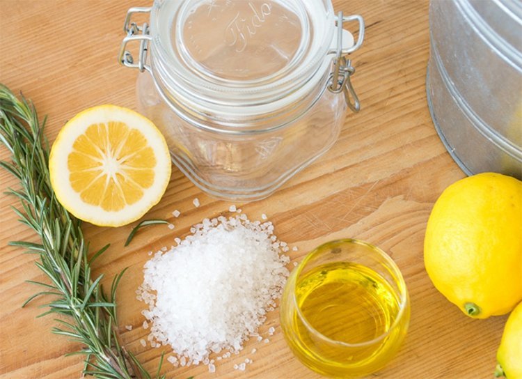 Gör din egen duschgel rosmarin örter fruktig peeling