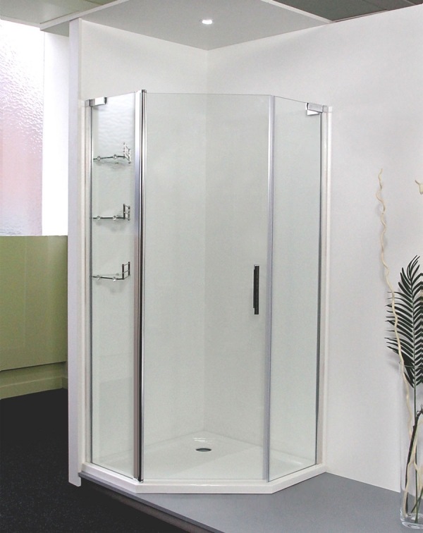 design dubbel duschkabin stängda glasväggar dörr trendiga förslag dekorationselement