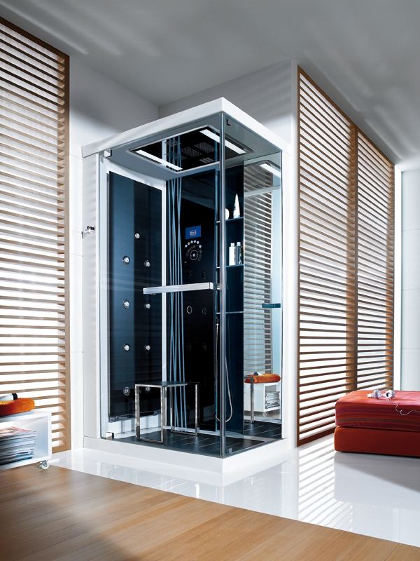 badrum trendiga glasvägg design skärm duschkabin förslag