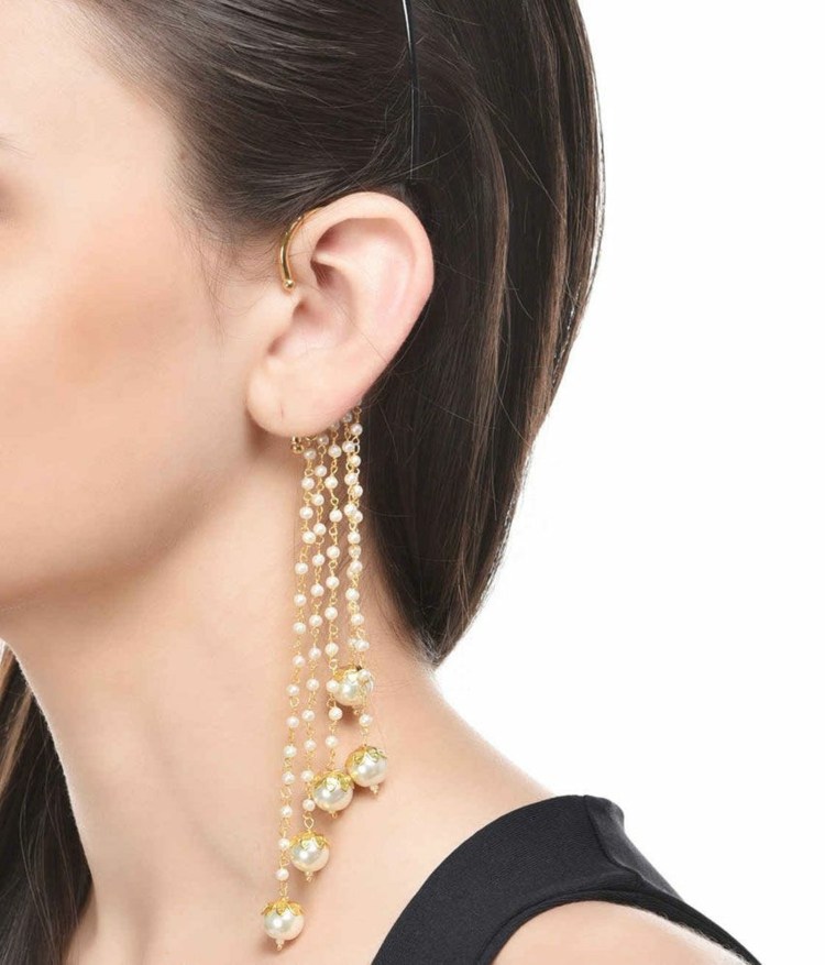 Pärlörhängen örhängen smycken trend 2020