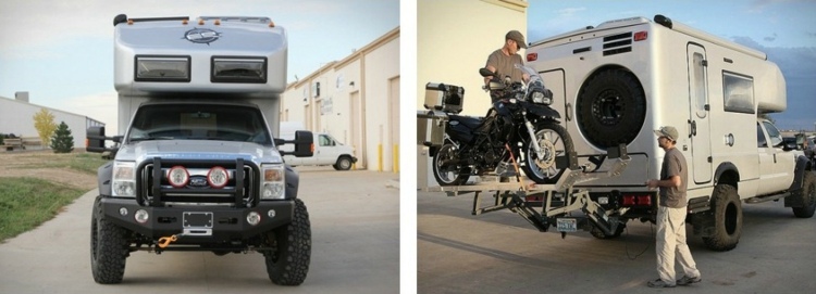 xv-lt-earthroamer-front-view motorcykel bagage camping