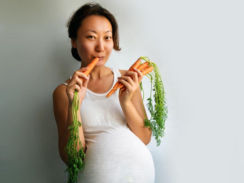 porkkana raskauden aikana