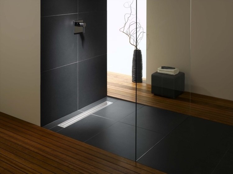 duschkabin-svart-trä-golv-dusch-skåp-modern-design-glasdörr
