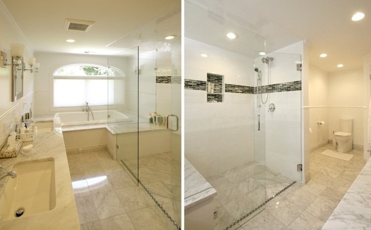 duschkabin-marmor-vit-ljusgrå-badrum-glas-duschkabin