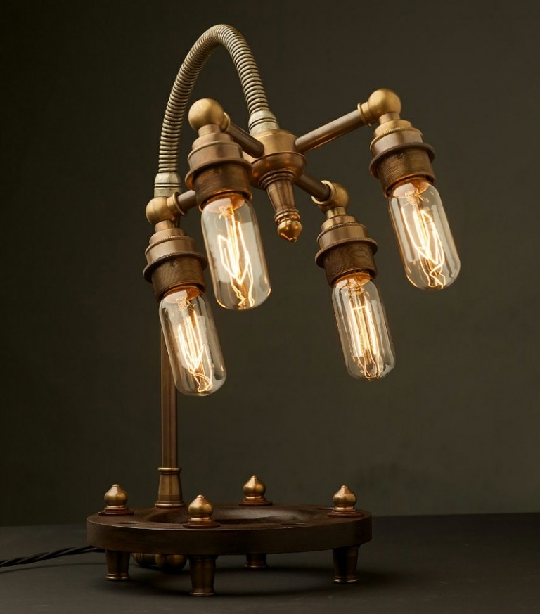 glödlampa antik design edison light globes bordslampa