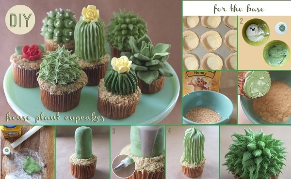 Växtform-socker-glasyr-idé-muffins
