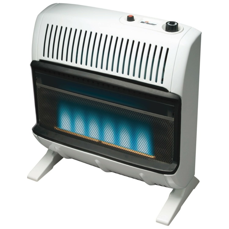 blå gas effektiv värme radiator lägenhet vinter