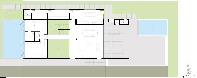 design hus med pool modern konstruktion brazil konstruktion stil bekväm praktisk planlösning