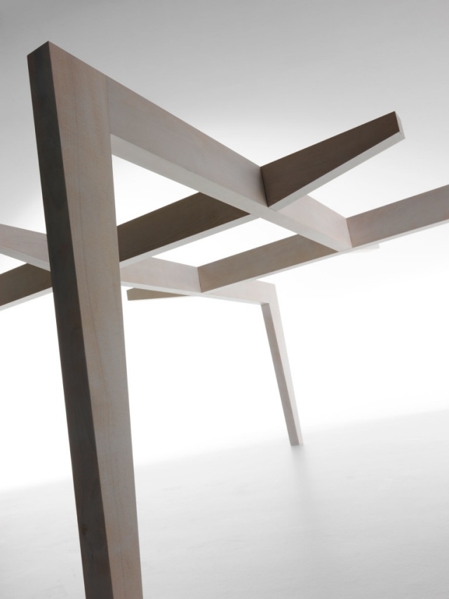 autoreggent designer matbord träplatta i ek