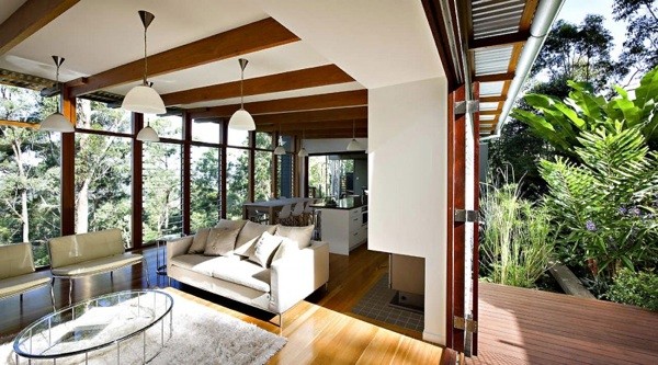 inredning från det hållbara huset i Australien
