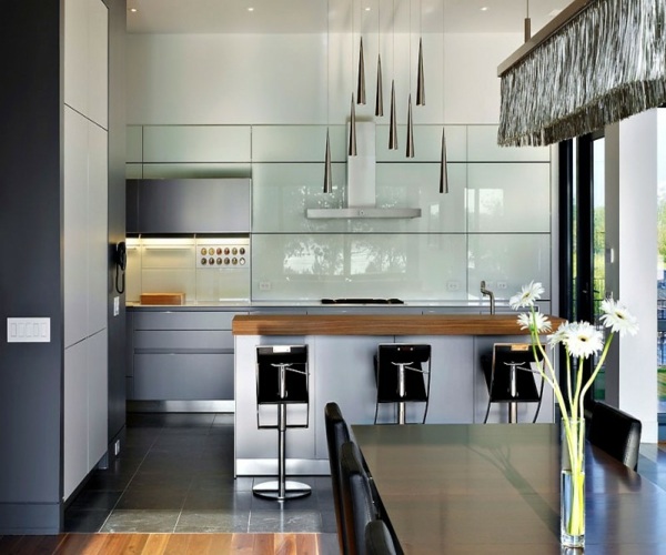 elegant minimalistisk inredning - kök