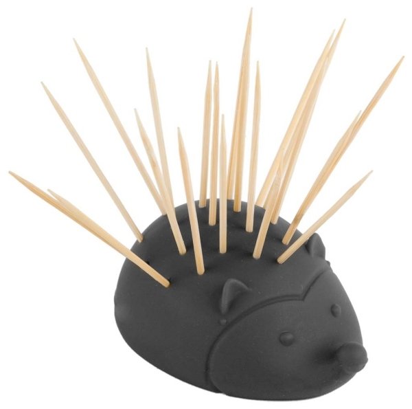 Hedgehog tandpetare hållare bordsdekoration