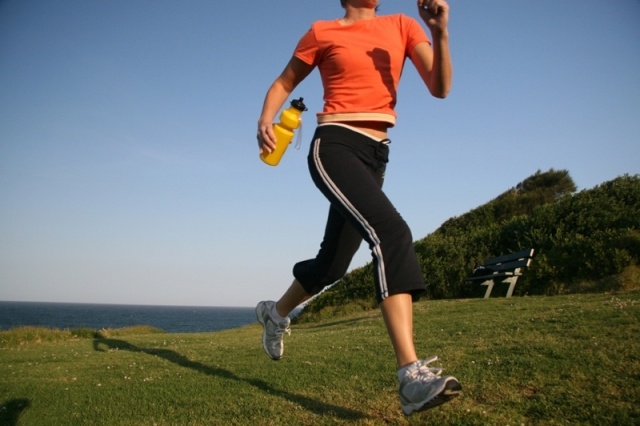 jogging för ett långt liv som kör längre i en sund passform