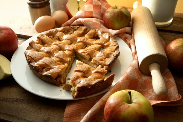 Barn lagar recept läckra dessert horz recept på äppelstrudel