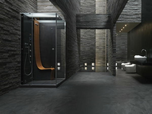 svart-dusch-skåp-helt-svart-badrum-design