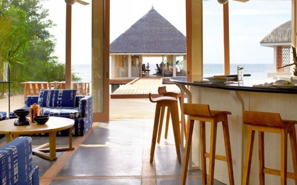 viceroy lyxhotell i Maldiverna bar