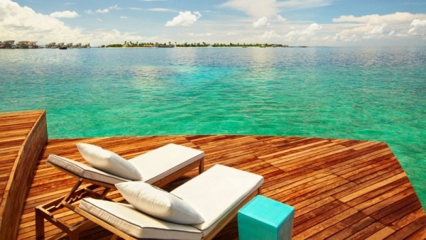 viceroy lyxhotell med utsikt över Maldiverna