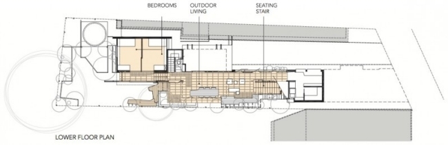 modern-lägenhet-hus-australien-plan plan-bottenvåningen