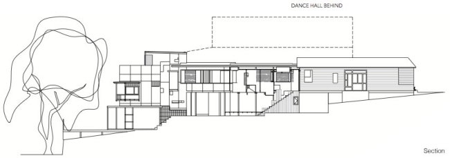 modernt-bostadshus-cox-rayner-tvärsnitt