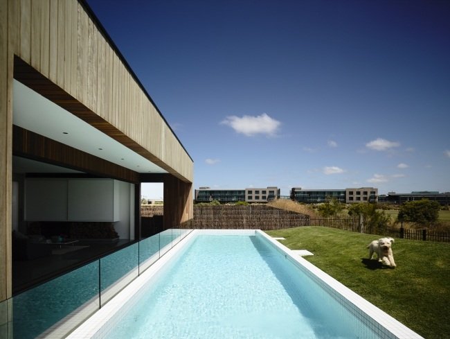 robust solid house pool australia wolveridge arkitekter