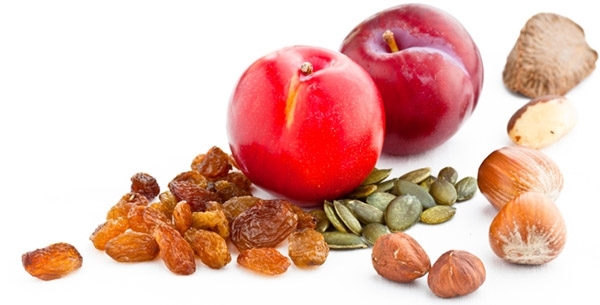gå ner i vikt snabbt och hälsosamt äpplen torkad frukt balanserad daglig meny