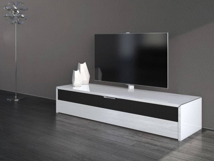 modern-tv-lowboard-hi-fi-system-högglans-lack-LB-Schnepel