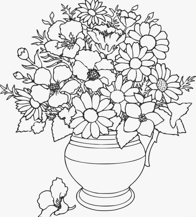 Använd en vas med en bukett blommor som fönsterbild för våren eller sommaren