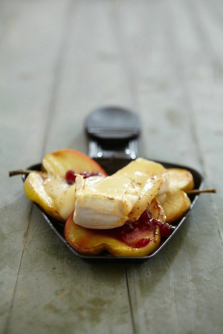 Raclette-recept-idéer-päron-bakning-lätt-recept-dessert