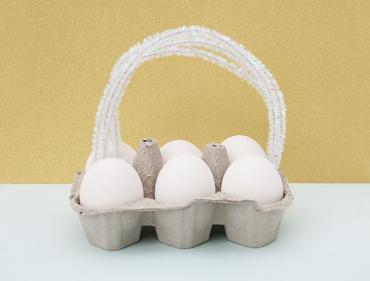 Unicorn påskägg gör själv materialöversikt