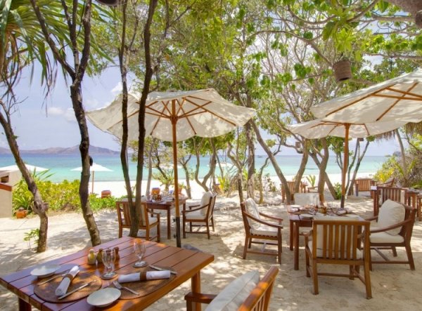 Semester vid havet-i skogsön Palawan hotellkomplex