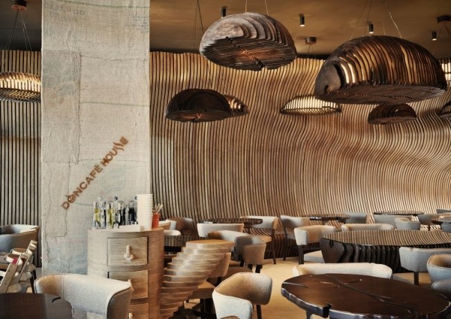 Interiörarkitektur Design Modern Don-Cafe Bar Kosovo