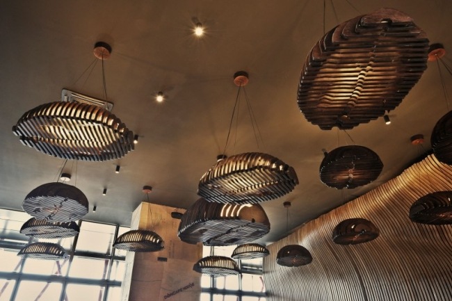 Kaffebar café bar design modern interiör