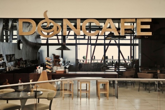 Don cafe inredningsprojekt Kosovo Pristina