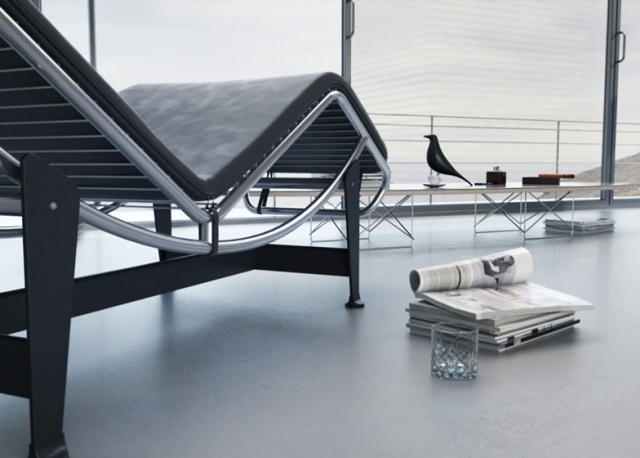3D-visualisering realistisk möbeldesign klassisk Roost stylthus Benoit-Challand