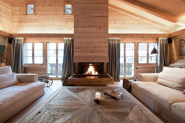 Eldstadsklädda moderna möbler ekmöbler med trä