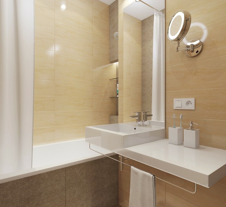 inredning idéer för små rum badrum design modern badkar gardin