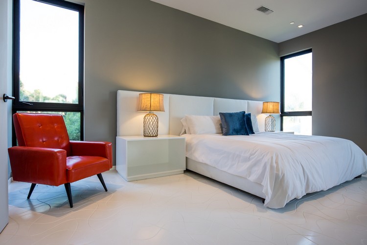 unika hus-design-minimalistiska-sovrum-färg accenter