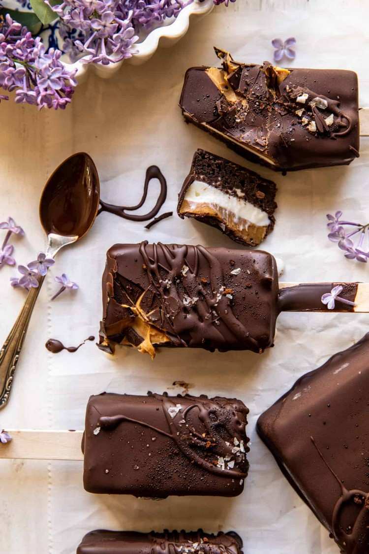 Snickers glassbar recept gör vegan popsicles själv