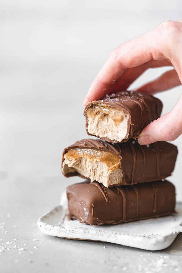 Gör lågkaloriglassrecept själv protein glassbarer