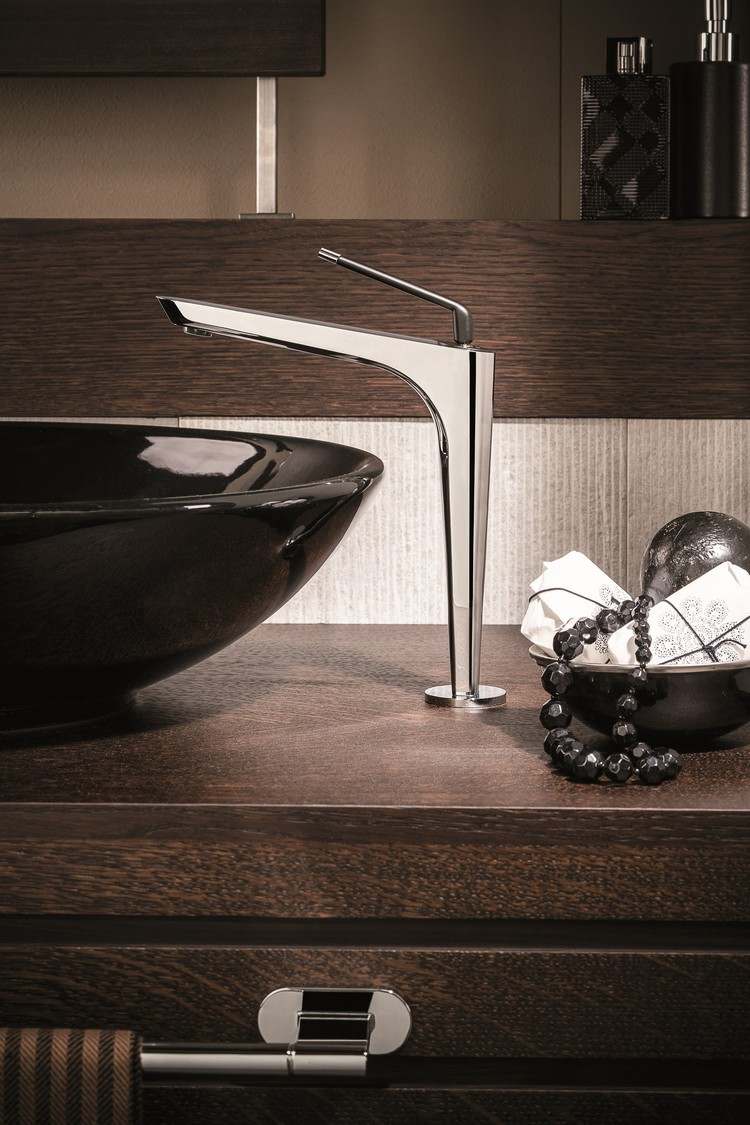 Elegant badrumsinredning o-rama armatur serie 1-greppsblandare
