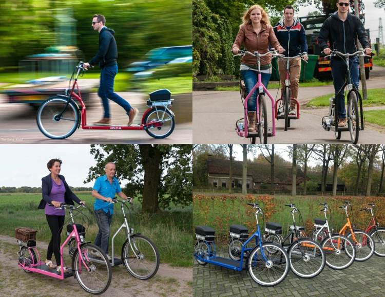 löpcykelidé familj-kul-promenader-löpning