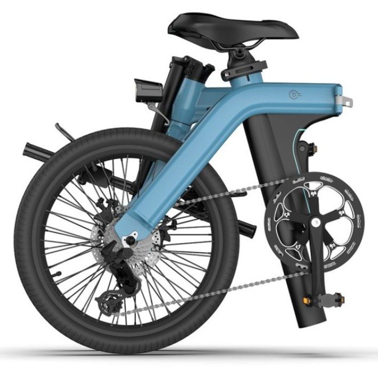 hopfällbar elektrisk hopfällbar cykel med aluminiumram lämplig för enkel transport