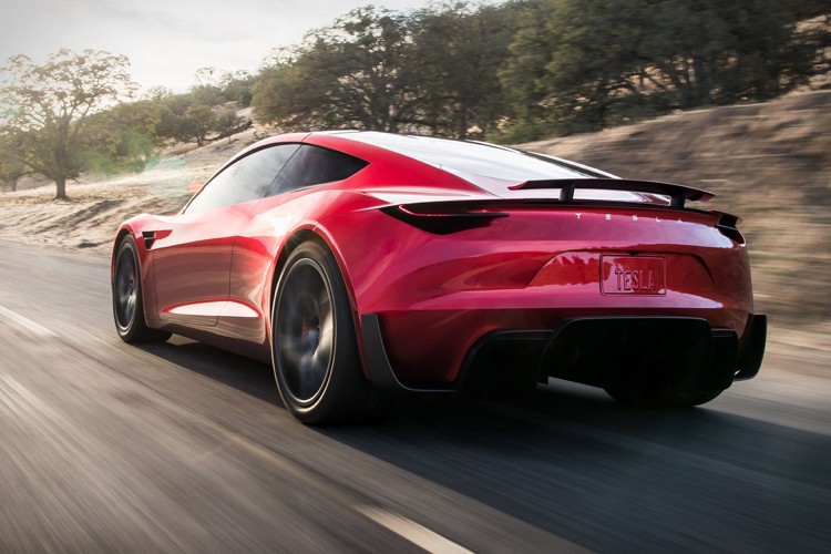 elektrisk sportbil tesla roadster ny modell försäljning 2020