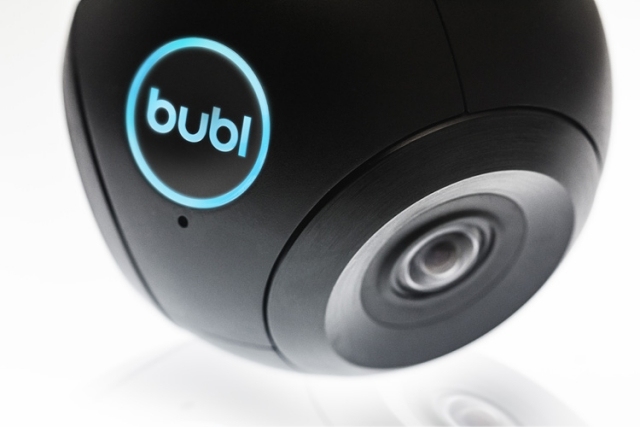 360 graders Bublecam kickstarter fyrlinsboll