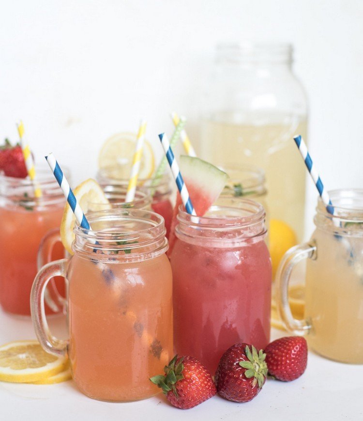 uppfriskande drycker vårsommar limonad recept