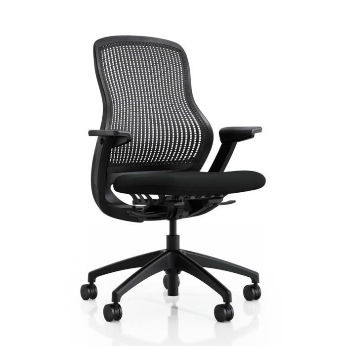 ergonomisk-kontorsstol-ReGeneration-svart-Knoll®-roterbar