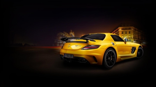 2014 lansering av Mercedes SLS AMG Black Series